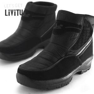 초특가한정[정품]LIVITY 편안한 데님방한화! 낚시화겸용 스노우 방한화 벨트 스노우 털부츠 E098 15종택1