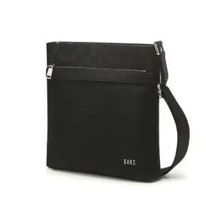 [닥스](강남점)DBBA2E679BK [AIRSMITH] 블랙 가죽배색 크로스백