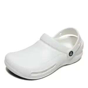 크록스 비스트로 엣워크 작업화 조리화 안전화 클로그 샌들 화이트 10075-100
