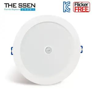 더쎈 LED 매입 센서등 에코 6인치 15W 센서등 플리커프리 현관 복도 매립등