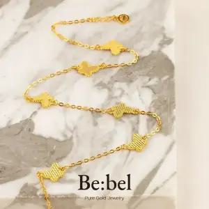 순금목걸이 11.25g 24k 여자 디자인 나비 비벨 세돈 3돈