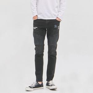 [잠뱅이]남)프리미엄 와펜 장식 바이오스톤 라텍스 구제_AL3DTA516-BK