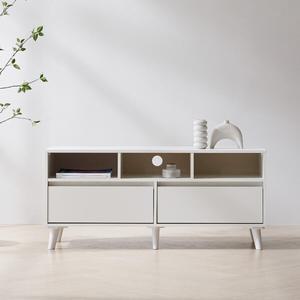 보루네오 마르체 이든 1200 2단서랍 TV다이 높은 거실장 BKC740C