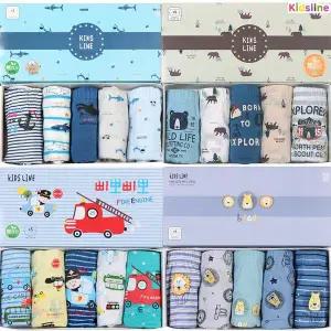 [보리보리/키즈라인]남아용 삼각 팬티 런닝 드로즈 유아동 주니어 속옷