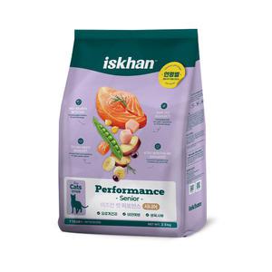 이즈칸 퍼포먼스 고양이사료 시니어, 2.5kg, 1개