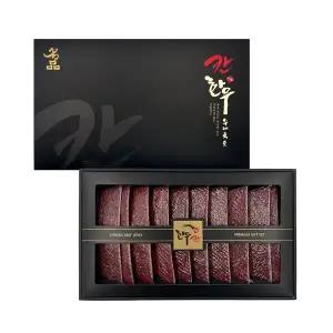 칸 수제 한우육포 선물세트 600g + 쇼핑백