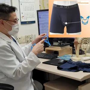 [유로돔] 음낭압박 해방, 남성 기능성팬티 드로즈 압박 UroDome, Dr-made  발명특허 무압박, 시원 통풍 쿨팬티 눌리고 쳐지고 깔렸던 음낭 이제 유로돔 안에서 편안하게