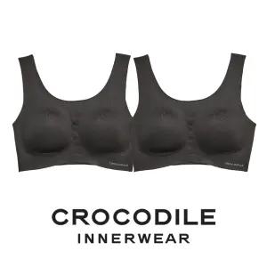 [크로커다일] 나일론모달 U넥 패드일체형 브라2종 블랙 CDWBR4O04_2