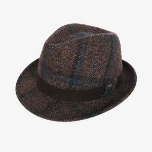 [롯데백화점]닥스 남성 체크 중절모 DK48MVA001