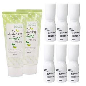 과일나라 내손가득 여린씨앗 핸드크림100g x2개 구매시 아이오페 스템3 앰플10ml x6개 증 정