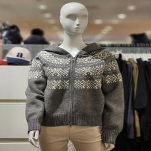 [ab.f.z] 노르딕니트 후드 집업가디건 MAZ1HY48