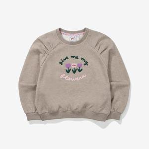 [KIDS] Girls 수수진 맨투맨 (FK2POF3001F_BRE)