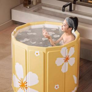 3초 접이식 욕조 간이 반신욕 이동식 가정용 폴딩 사우나 목욕탕