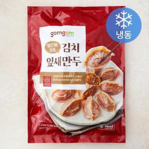 곰곰 얇은피 통통 김치잎새만두 (냉동), 1.4kg, 1개 one option