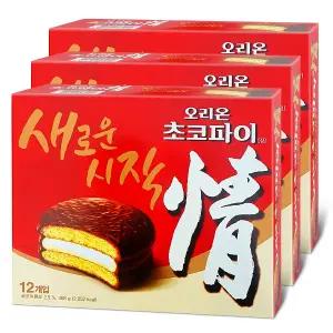 오리온 초코파이 468g 3개