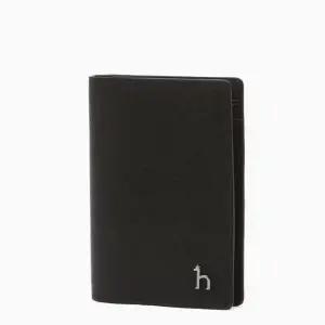 [NS홈쇼핑][헤지스ACC] HJHO6E615BK 블랙 솔리드 소가죽 카드지갑[35130699]