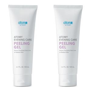 애터미 이브닝케어 필링젤 2개 120ml 각질 피지 제거