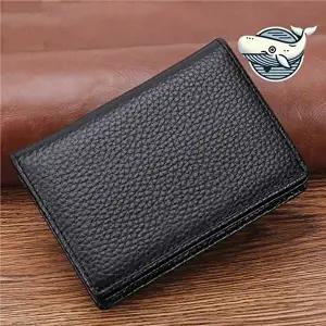 심플한 남자 소가죽 카드홀더 미니 명함지갑-WFH6K35