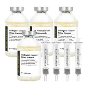 성분에디터 실크 펩타이드 인텐시브 녹는실 리프팅 앰플 60mlX4개 + 어플리케이터X4개
