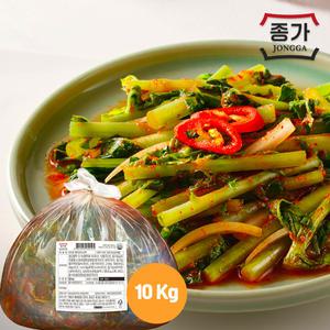 [얌얌마켓] 종가 열무김치 소백 10kg (아이스박스 포함)