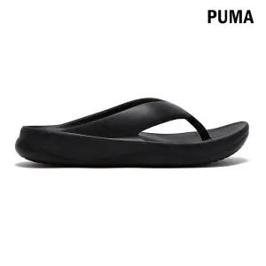 웨이브 플립 블랙 조리 슬리퍼 (383805-01)