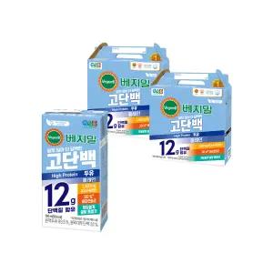 베지밀 고단백 플레인 두유 190ml 32팩