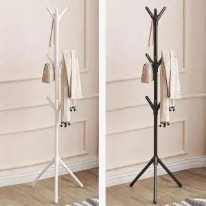 조립식 옷걸이 코트랙 화이트 일자 철제 봉행거 현관 옷거리 튼튼한 행가