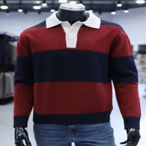 [STCO]STCO 세이브존04 FW 스트라이프 카라니트 2KT24362 (40359642)