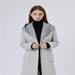 [아날도바시니](아날도바시니) 핸드메이드 니트후드 코트(AW11CT41C)