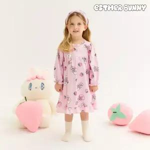 [에스더버니리틀] 베리베리피치웜파자마원피스