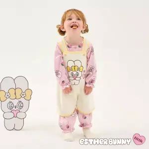 [에스더버니리틀] 포근크림버니수면조끼