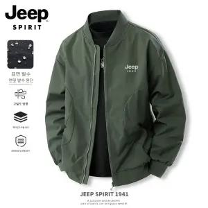 JEEP SPIRIT 남자 항공점퍼 봄 가을 캐주얼 루즈 야구 재킷