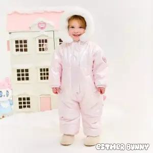 [에스더버니리틀] 글리터벨홀로그램스키수트