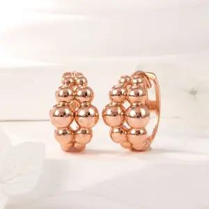 갤러리아 [비앤비골드] 14K 버블 클러스터 원터치 귀걸이 한쌍 PNE42044