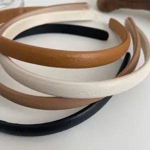 [콩심팥심]얇은 슬림 가죽 머리띠