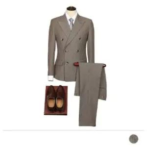 30대 투버튼 정장세트 더블수트 직장 면접 자켓 코디