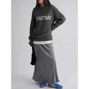 [에잇세컨즈] 부클 자카드 라운드넥 풀오버  라이트 그레이 (355X51LYF2)