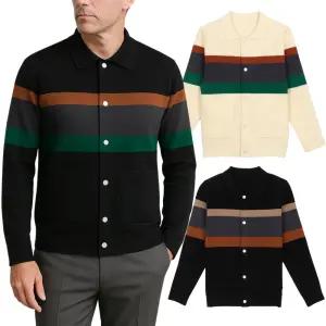 남자 니트 점퍼 남성 가디건 사무실 회사 남성 간절기 잠바 실내 봄 강늘