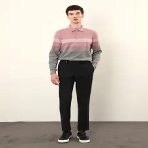 인디안웰메이드 남성 겨울 밍크 본딩 골프 바지 4 W A209