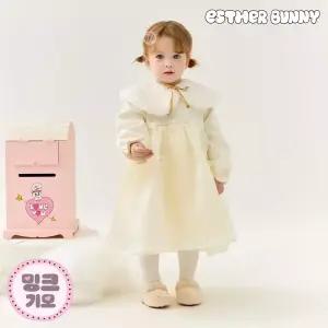 [에스더버니리틀] 키라키라퍼카라세트밍크기모원피스