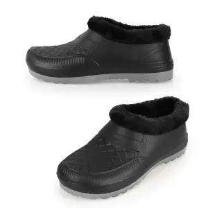 월드컵 보아 털 남자 운동화 주방화 식당화 남성 방한화 보온 따뜻한 신발 겨울