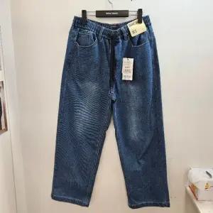 뱅뱅 BANG BANG HC19 뱅뱅 남성 겨울 밴딩 기모 세미 와이드핏 스판 청바지  NQL782