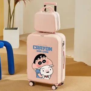 짱구 캐리어 크레용신짱 기내용 여행 가방 트롤리 케이스 비행기 공항 패션 귀여운