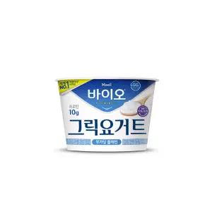 매일유업 매일바이오 그릭요거트 무가당플레인 150g 24개/냉장무배