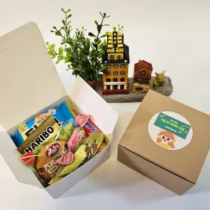 비비콩 팡팡세트 학교 학원 교회 행사 단체 간식 꾸러미 박스 어린이집 유치원 생일 답례품 미니 과자 선물 세트 구디백