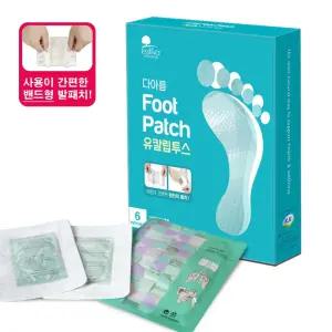 다아름 유칼립투스 풋패치 6매입 피로 쿨타운 수액시트