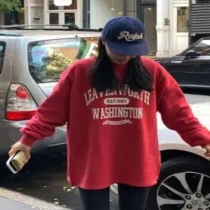 시티 루즈핏 기모 맨투맨 (4color)