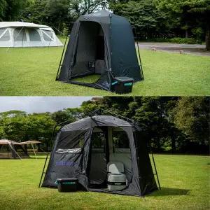 [제드]더블 샤워 원터치 간이 탈의실 화장실 싱글 더블 텐트