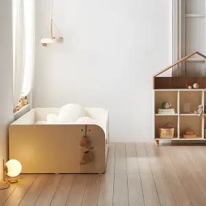 [소르니아] 뉴수플레 어린이침대 데이베드 저상형 슈퍼싱글