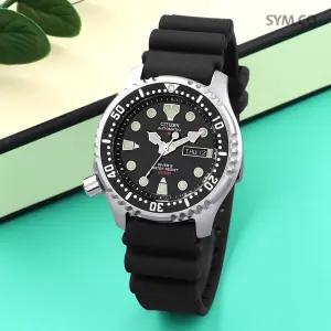 시티즌 NY0040-09E 프로마스터 마린 시리즈 다이버 오토매틱 남자 우레탄 시계 c